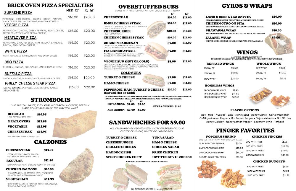 The Nino's Pizza and Subs Menu image 2